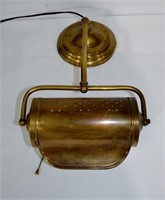 Vintage Solid Brass Wall Mount Artwork Lamp