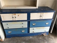 Vintage Wood Project Dresser