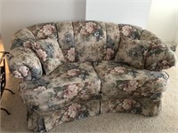 Floral Loveseat  - Matches Lot 33