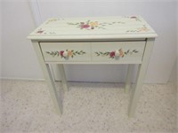 Small Floral Accent Table