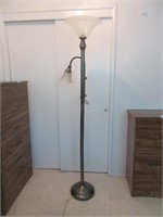 Torchiere Floor Lamp w/ Reading Lamp