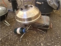 Magma Marine Kettle & Small Gas Grill