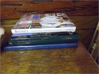 4 Hardback Intl. Cookbooks - French, Australian, &