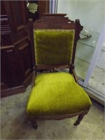 Walnut East Lake Single Side Chair