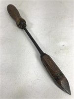 Antique signed solder iron