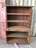 Small wood shelf