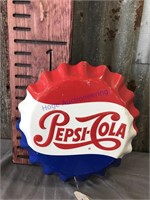 Pepsi-Cola bottle cap tin