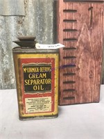 McCormick-Deering Cream Separator Oil can, quart