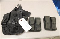 (2) Pistol Mag Pouches & (1) Rifle Mag Pouch