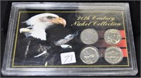 20TH CENTURY NICKEL COLLECTION
