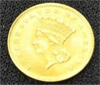 1833 ONE DOLLAR GOLD COIN