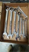 9 piece gear wrench ratcheting set.