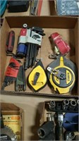 Allen wrenches ,tape measures.