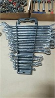 Pittsburgh wrench set   missing 9/16  SAE
