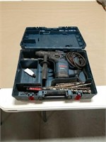 Bosch hammer drill with case and bits