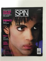 SPIN MAGAZINE Prince The ARTIST Cover 1980s