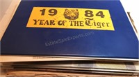 1984 Detroit Tigers collectors scrapbook