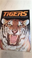 1976 Detroit Tigers Score Book and Official