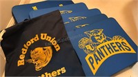 Lot of 5 Redford Union Blue and Gold Club