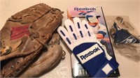 Jimmy’s Rawlings baseball mitt with Reebok glove