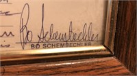 Bo Schembechler autograph, plus those of Cam