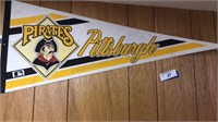 Pittsburg Pirates Pennant hanging in Basement
