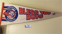 Detroit Tigers Pennant hanging in Jimmy’s bedroom