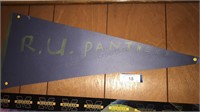 Jimmys Homemade Pennant hanging in Basement