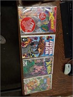 4 comic books  X-Force #1 Iron Man #268 X-Men