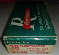 Shells Remington 38 special  1 box