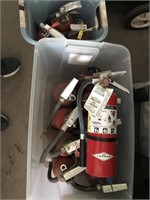 13- Fire extinguishers