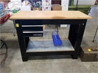 Craftsman work bench with drawers