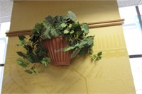 Decorative Artifical Plant Holder Sconces