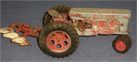 Vintage I.H. Tractor w/attached implement