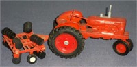 Allis-Chalmers tractor & disk plow