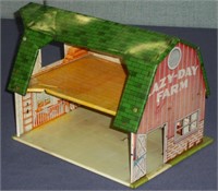 Vintage Lazy-Day Farm metal barn
