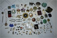 Costume Jewelry - Assorted Slides for Pendants,