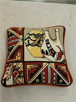 Native American hand woven pillow