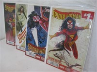 COMIC BOOKS ~ SPIDER-WOMAN Issues #1 - 4