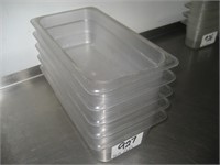 Lot of 5 Food Containers