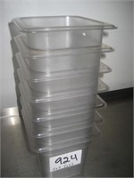 Lot of 7 Food Containers