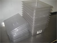 Lot of 10 Foood Containers With Lids