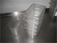 Lot of 6 Food Containers