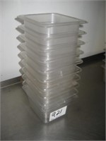 Lot of 10 Food Containers
