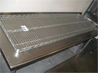 Stainless Wall Rack With Wall Brackets