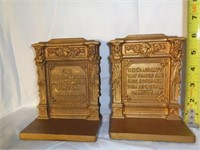 Bradley & Hubbard Shakespeare Bookends