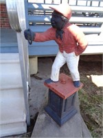 Cast Iron Lawn Jockey