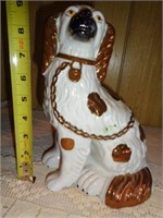 Staffordshire Poodle with Copper Lustre