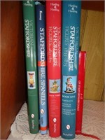 5 Staffordshire Collector Books