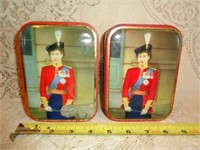 2 Queen Elizabeth Coronation Tins